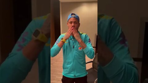 Neymar parabenizando o Estadio Arruda pelos seus 50 anos