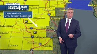 Tornado Watch issued for parts of southeast Wisconsin