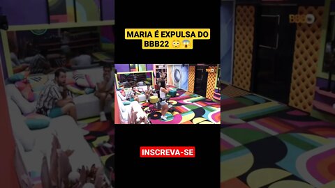 MARIA É EXPULSA Do BBB22! VEJAM O VÍDEO DA PRODUÇÃO COMUNICANDO #shorts #bbb22