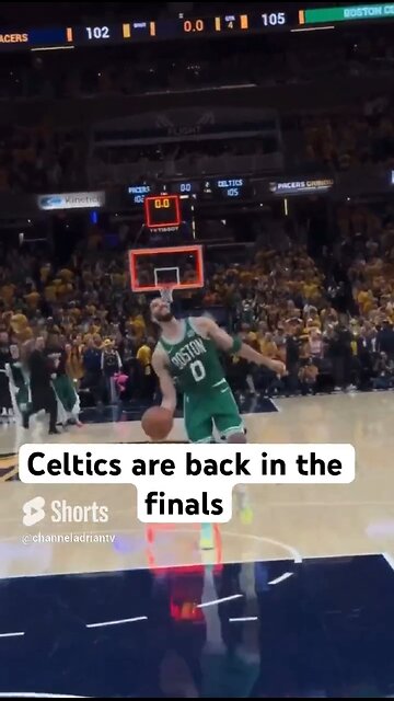 Celtics are back in the finals#shorts #basketballshorts #nba #basketball #sportsnews #bostonceltics