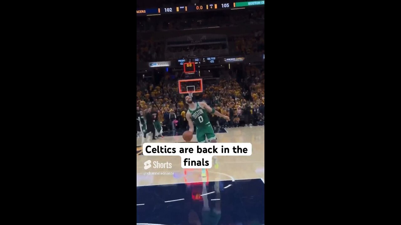 Celtics are back in the finals#shorts #basketballshorts #nba #basketball #sportsnews #bostonceltics