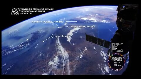 Europe from Space in 4K