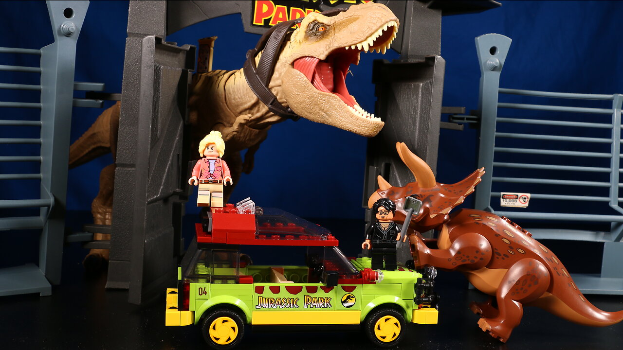 New Lego Jurassic Park Triceratops research 76959 Speed Build Unboxed Dominion #shorts #jw4 #jw3