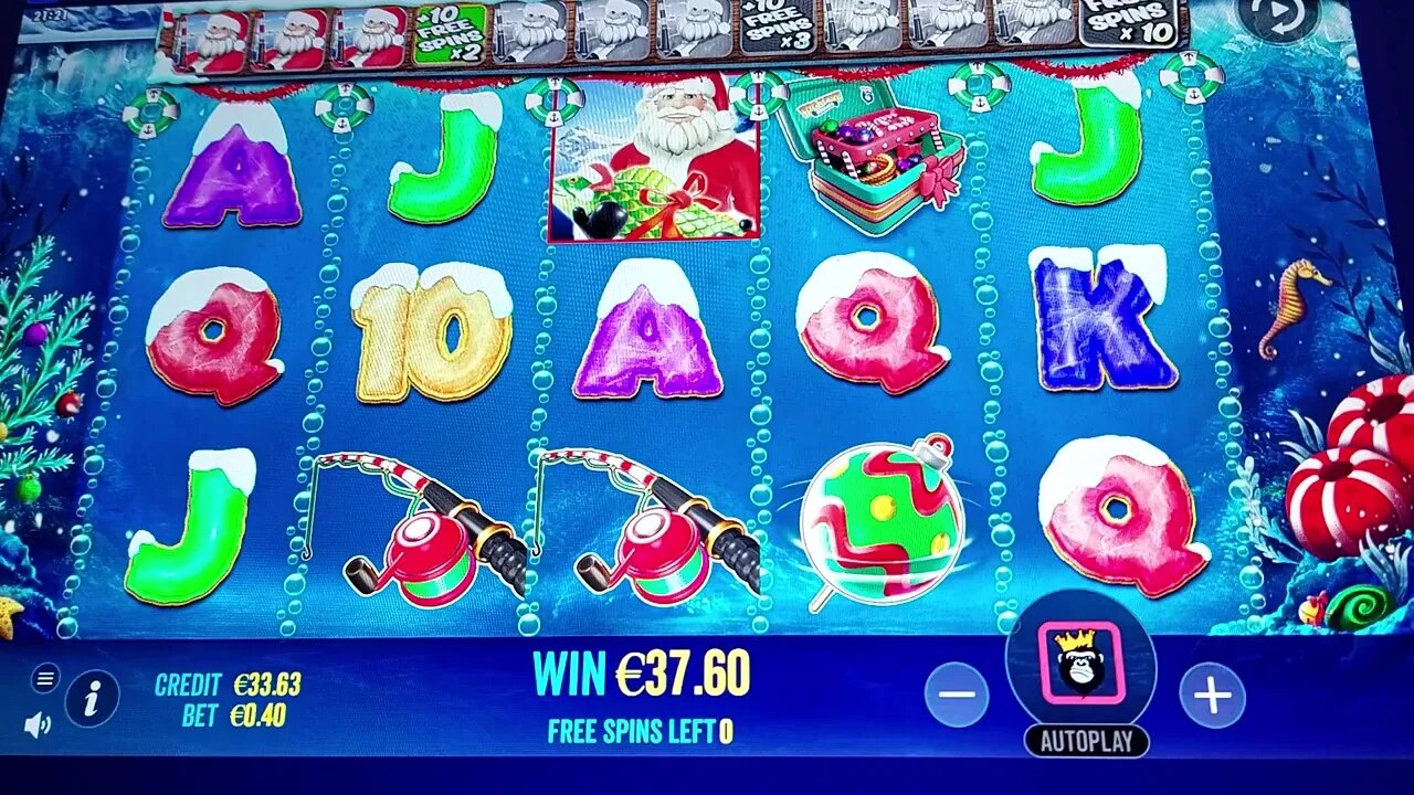 CHRISTMAS BIG BASS BONANZA 15 FREE SPINS