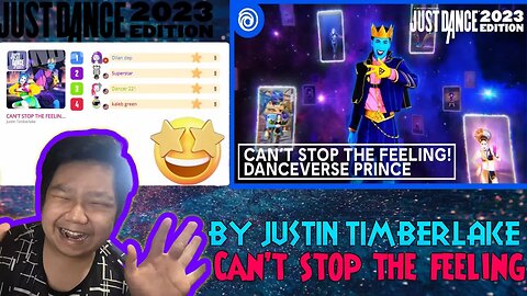 Just dance now can’t stop the feeling by Justin Timberlake