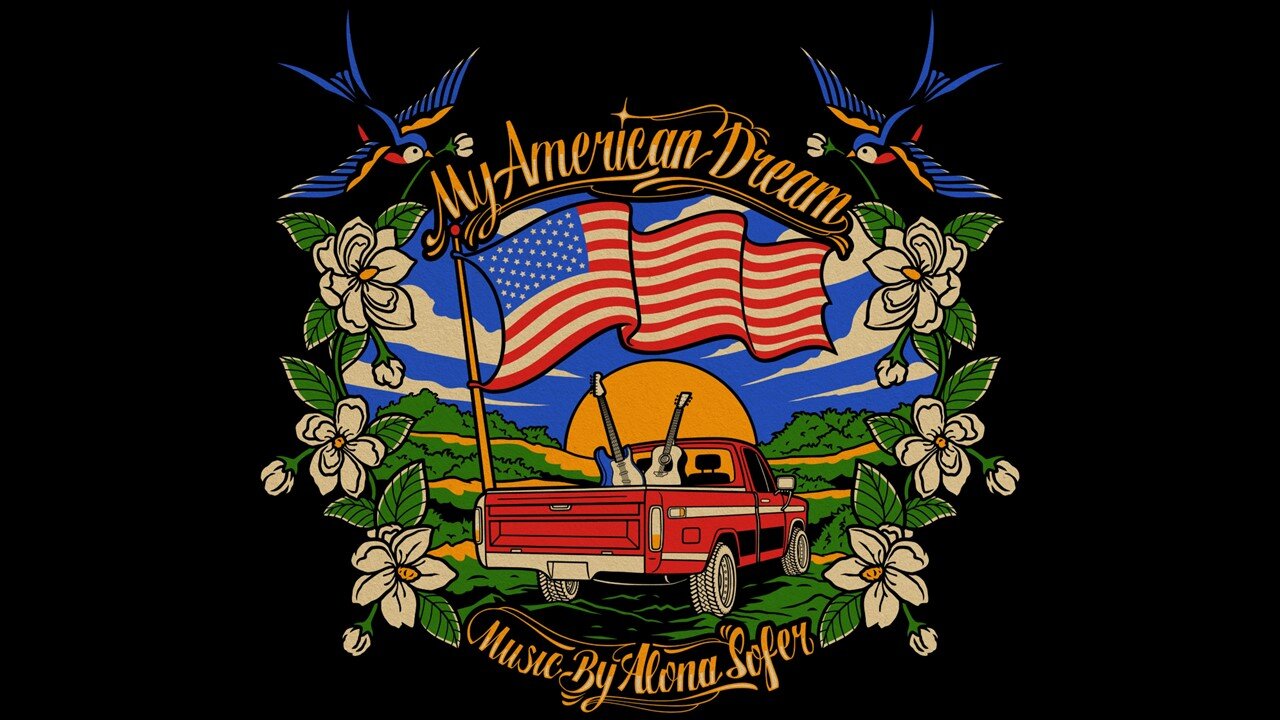 Alona Sofer Music - My American Dream (Official Lyrics Video)