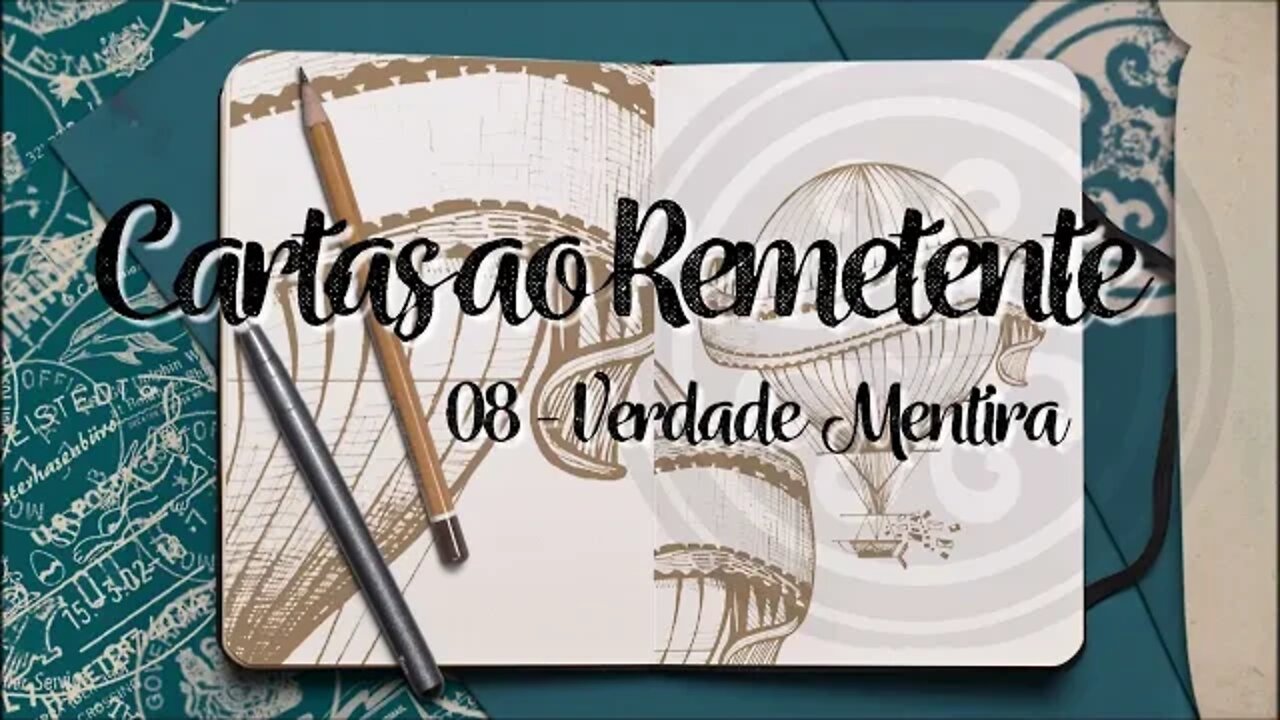 ROSA DE SARON (CARTAS AO REMETENTE | 2014) 08. Verdade Mentira ヅ
