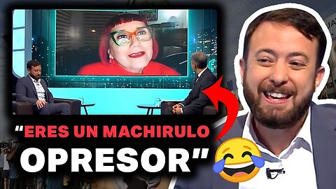 🤣 DURO DEBATE CON FEMINISTA EN T.V CHILENA | AGUSTÍN LAJE VS F3MINST4
