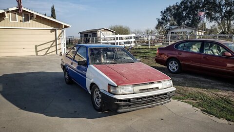AE86 Levin gets upgraded fenders!