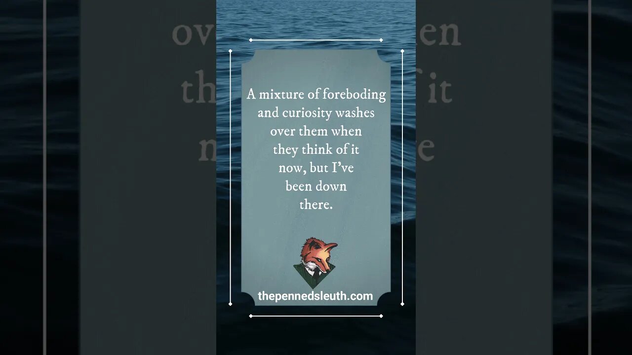 Ocean Floor; it's hard to keep your head above water, easy to sink to the abyss. #shortstory #shorts