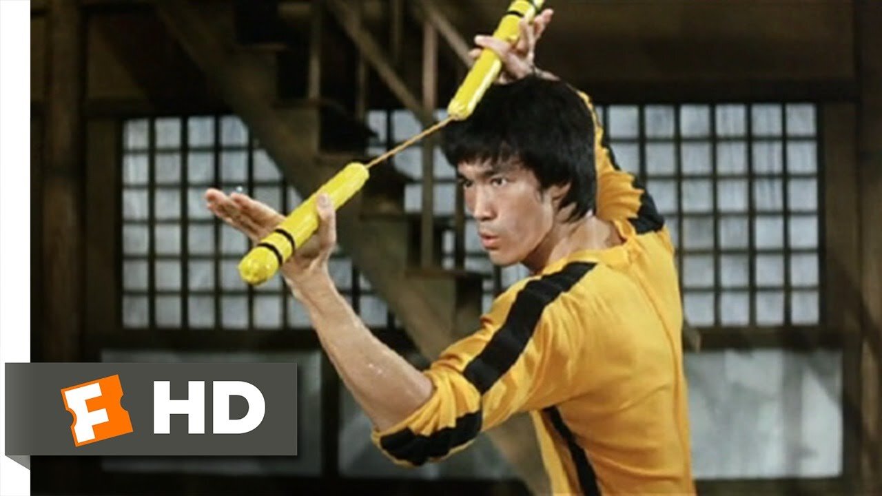 Cross kick Studio Films Bruce Lee Vs Dan Insanto Game of Death