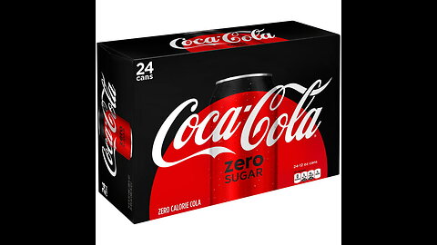 Coke Zero Sugar Cola Soda, 12 Ounce Can (Pack of 12) (Package May Vary)