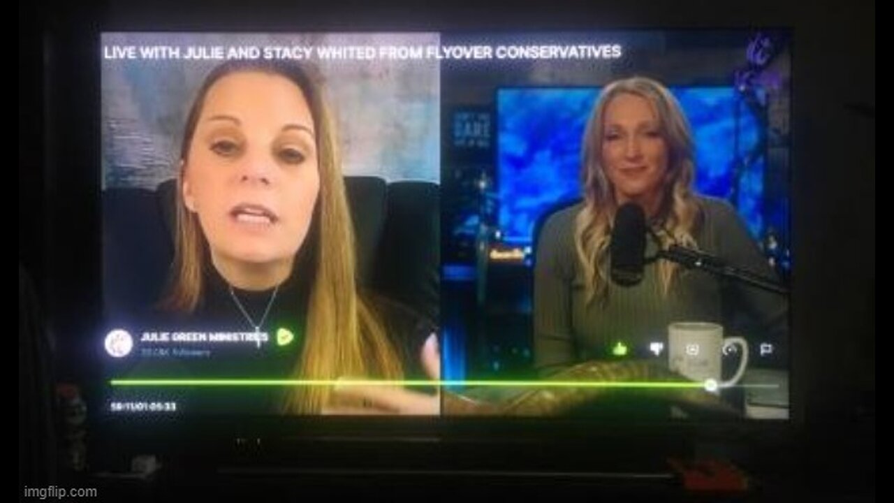 God's Prophecies are getting fulfilled with JULIE G. AND STACY W. FROM FLYOVER CONSERVATIVES