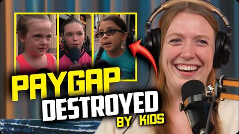 Pearl REACTS to KIDS Destroying PAY-GAP MYTH