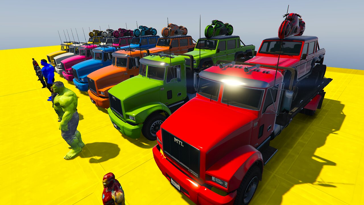 Avengers Ramp Challenge In GTA 5 #avengers #avengersgame