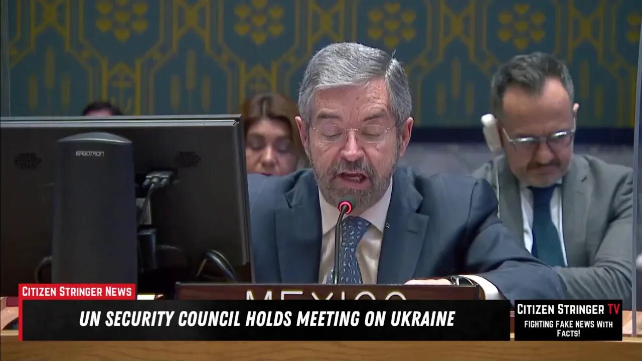 United Nations Security Council holds a meeting on maintenance of peace in Ukraine
