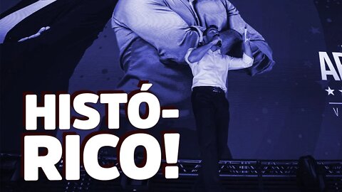 Dia histórico: Arthur oficializado candidato