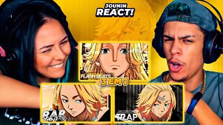 3 EM 1 | Rap do Mikey (Manjiro Sano) | Flash Beats - SecondTime e Theuz [React Rap Nerd] 🔥