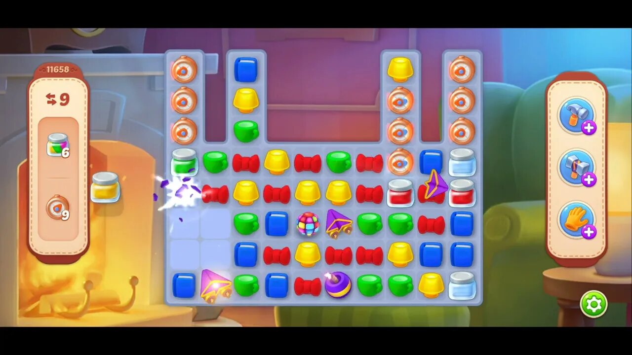 Playrix Homescapes Gameplay Walkthrough Level 11658