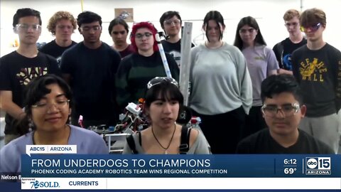 Phoenix Coding Academy heads to L.A. for robotics competition