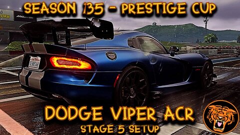 CSR2 season 135 prestige cup: Dodge Viper ACR: Stage 5 Setup