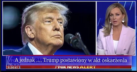 Trump postawiony w stan oskarżenia - 30 marca 2023