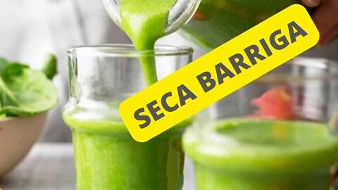 SECA BARRIGA SUCO DETOX- SUCO VERDE DETOX