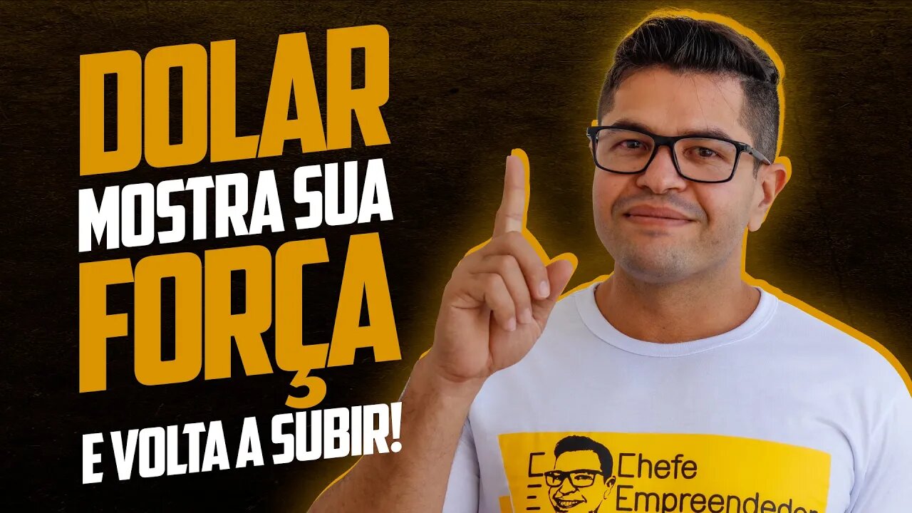 DOLAR MOSTRA SUA FORÇA E VOLTA A SUBIR | RECESSÃO À VISTA nos EUA fiquem ATENTOS e SE PREPAREM