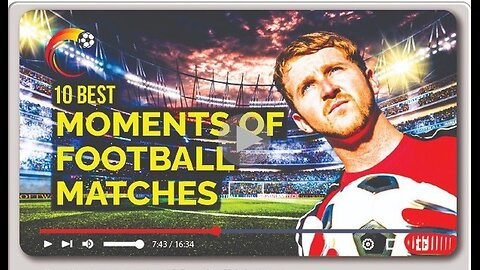 10 BEST MOMENTS OF FOOTBALL MATCHES / #football