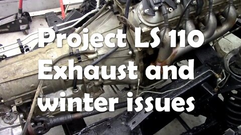 110 LS project. All I want is an exhaust! (And winter issues)