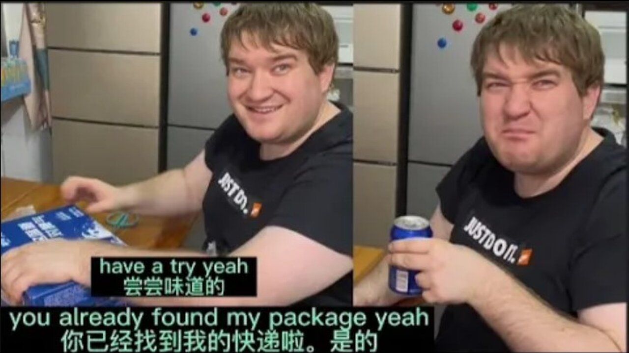 A foreigner’s mysterious gift from Xinjiang makes him happy when he opens it.