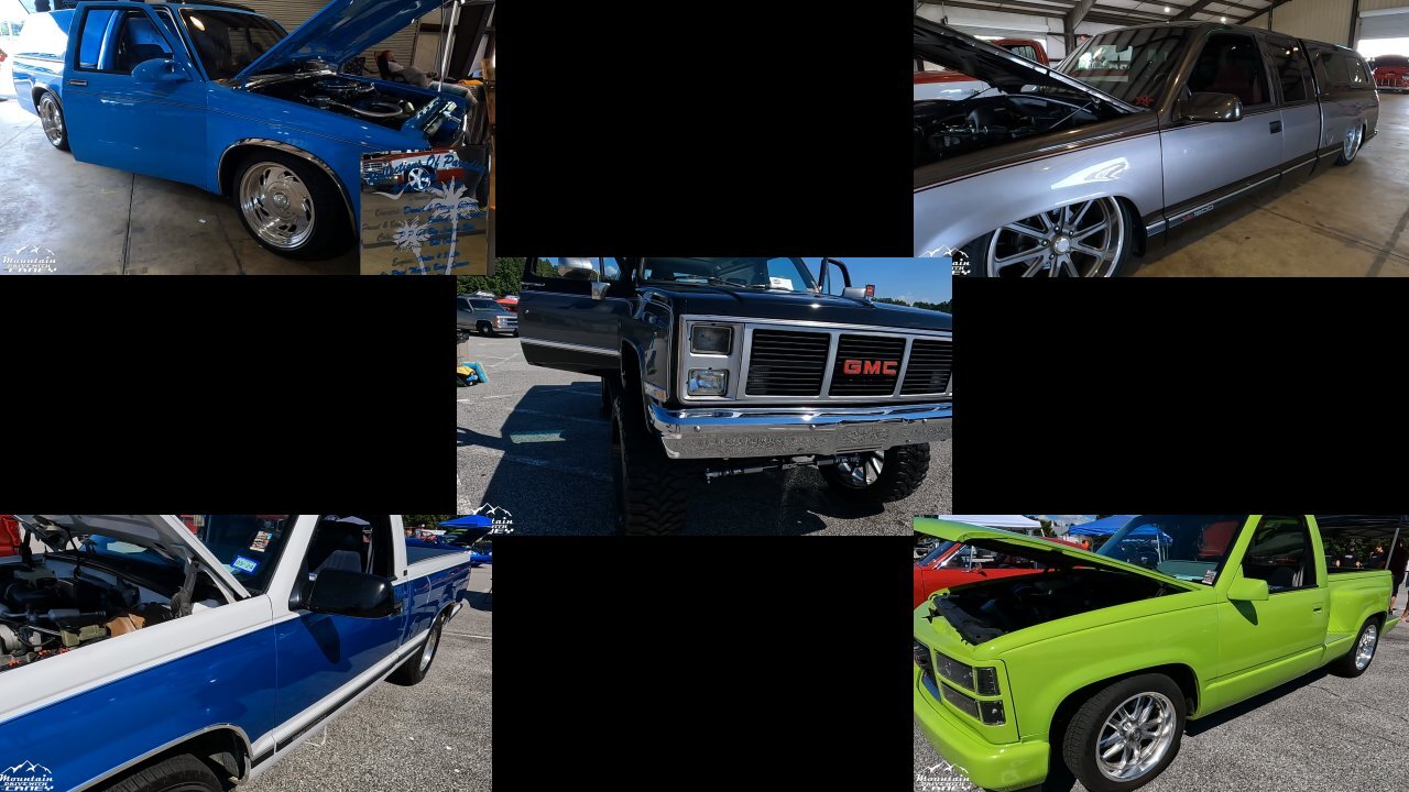 2023 Blood Drag Truck and Rod Show Clarkesville GA - GMC Trucks