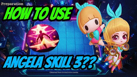 MAGIC CHESS || MLBB || HOW TO USE ANGELA SKILL 3