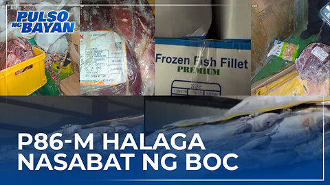 Higit P86-M halaga ng iba't ibang karne, isda at prutas, nasabat ng BOC at DA sa Navotas City