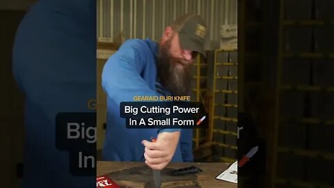 Buri Knife | Gear Aid | Fishing Essentials #shorts