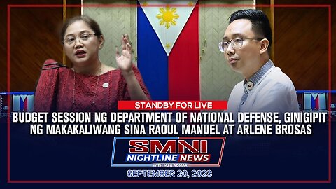LIVE: Budget session ng DND, ginigipit ng makakaliwang sina Raoul Manuel at Arlene Brosas