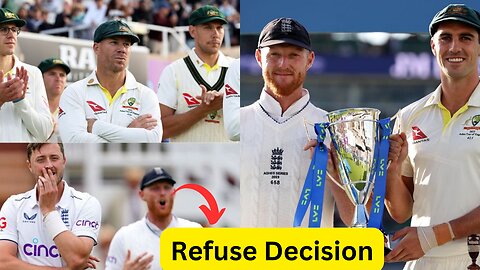 Ashes 2023: England's Surprising Move After Series Draw! No Post-Series Drinks with Australia