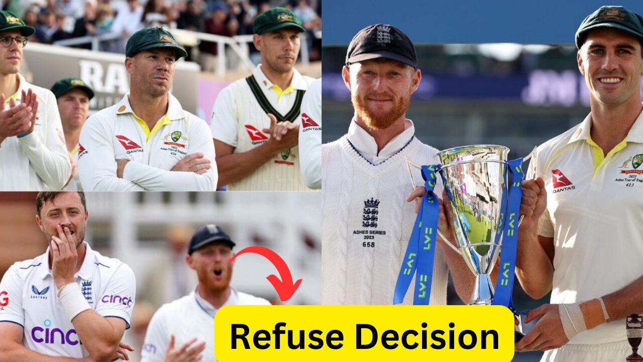 Ashes 2023: England's Surprising Move After Series Draw! No Post-Series Drinks with Australia