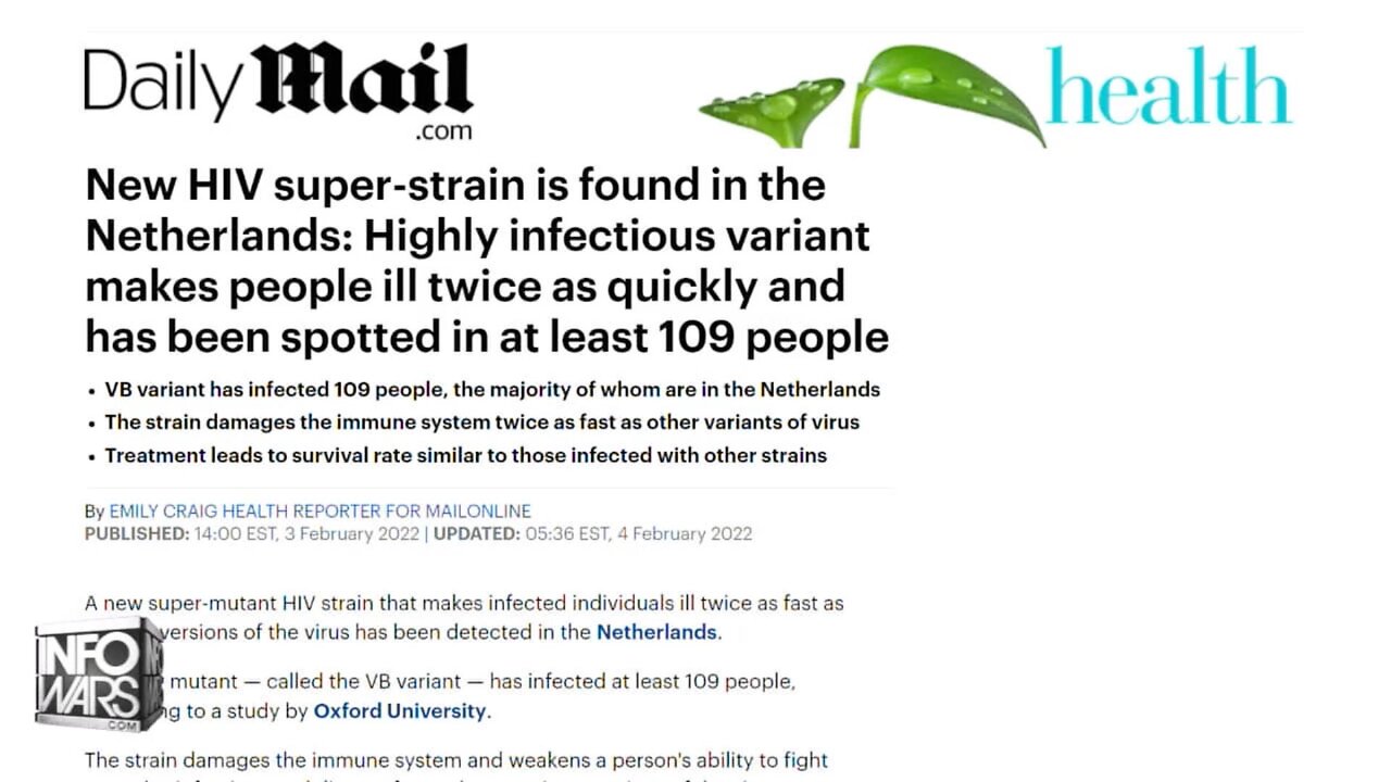 VAIDS Vaccine Acquired Immunodeficiency Syndrome Infecting Vaxxed Worldwide