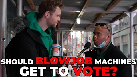 Should Blowjob Machines Get The Right to Vote?