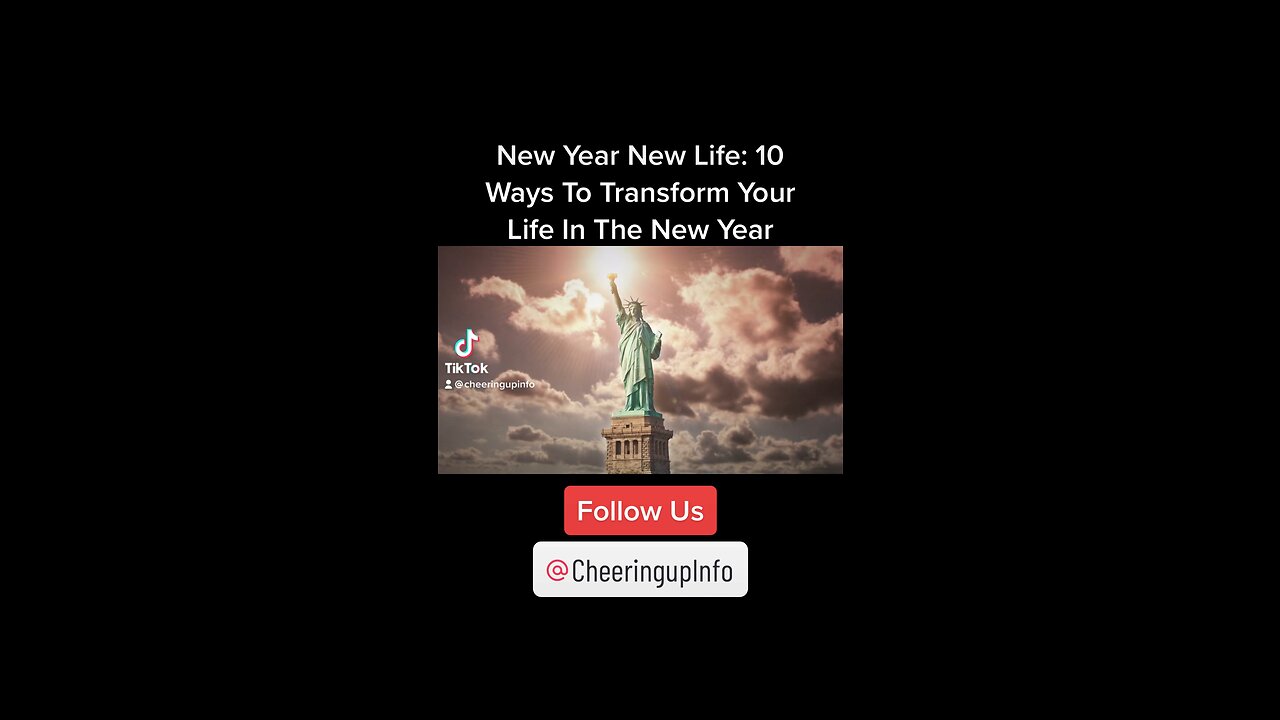 New Year New Life: 10 Ways To Transform Your Life In The New Year