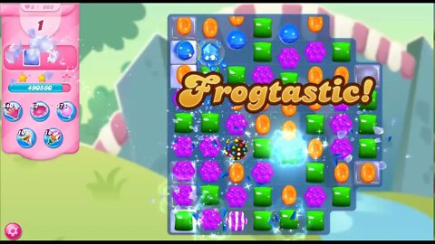 Candy Crush Level 663 Talkthrough, 22 Moves 0 Boosters