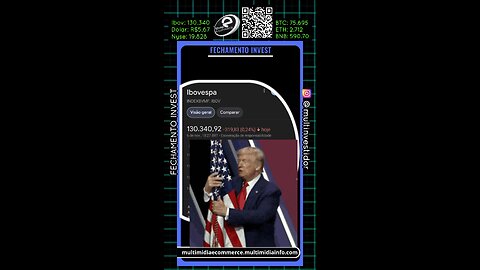 Criptomoedas disparam após vitória de Donald Trump nas eleições nos EUA.