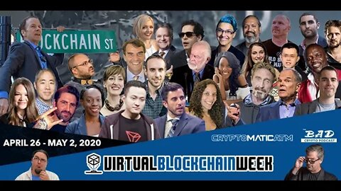Virtual Blockchain Week starts tonight!