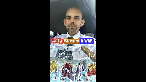 Luffy started a War #onepiece #strawhats #eloyesright #egghead #gorosei #admirals