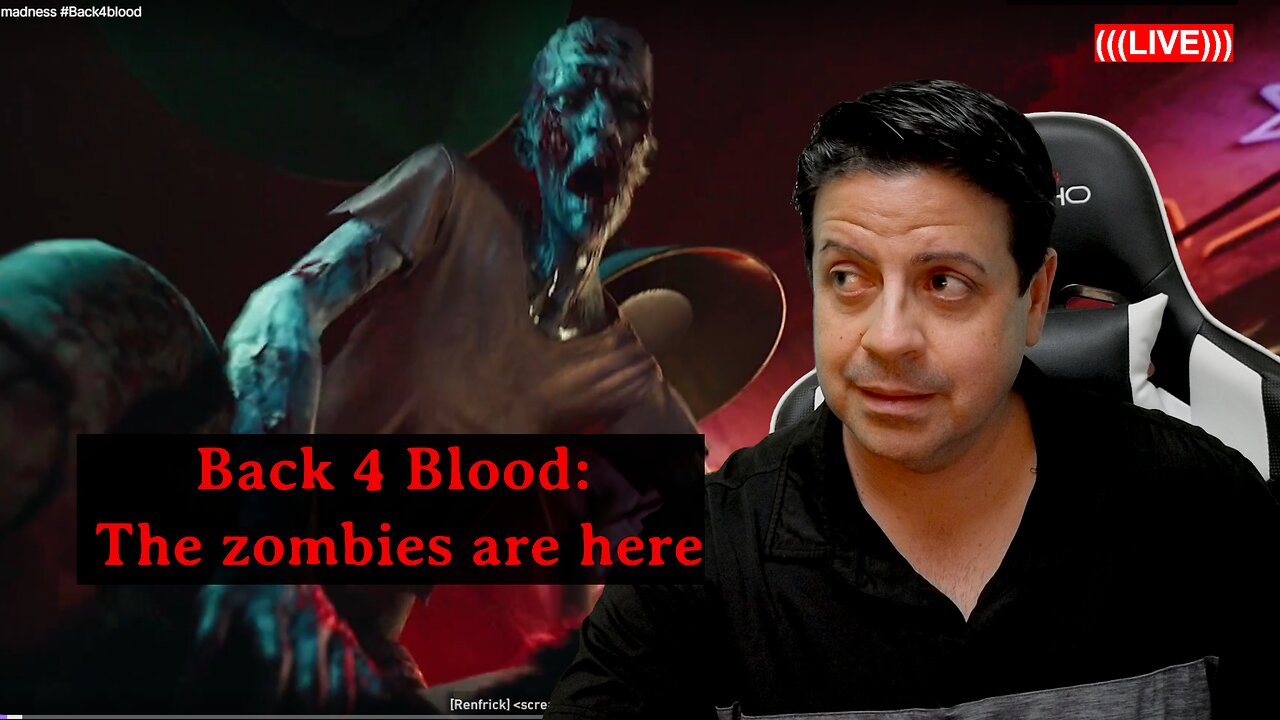 The zombies rules the lands ( back4blood ) Live Stream version