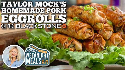 Easy Weeknight Meals: Pork Egg Rolls