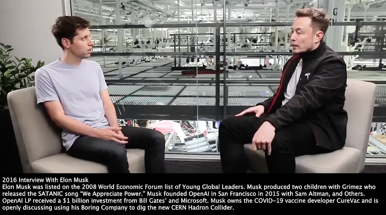 Artificial Intelligence | "We Must Have Democratization of AI Technology And Make It Widely Available. And That's Why You And Me And the Rest of the Team ($1 Billion of Funding from Bill Gates) Created Open AI." - Elon Musk