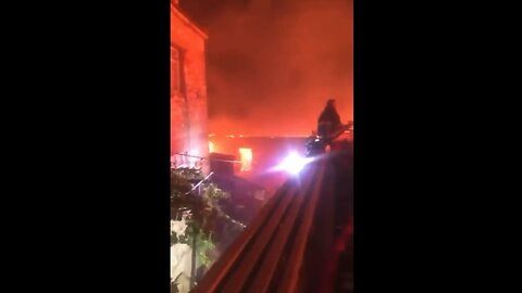 Wild fires spread in turkey