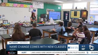 School's new name, new classes bring new opportunities for La Mesa students